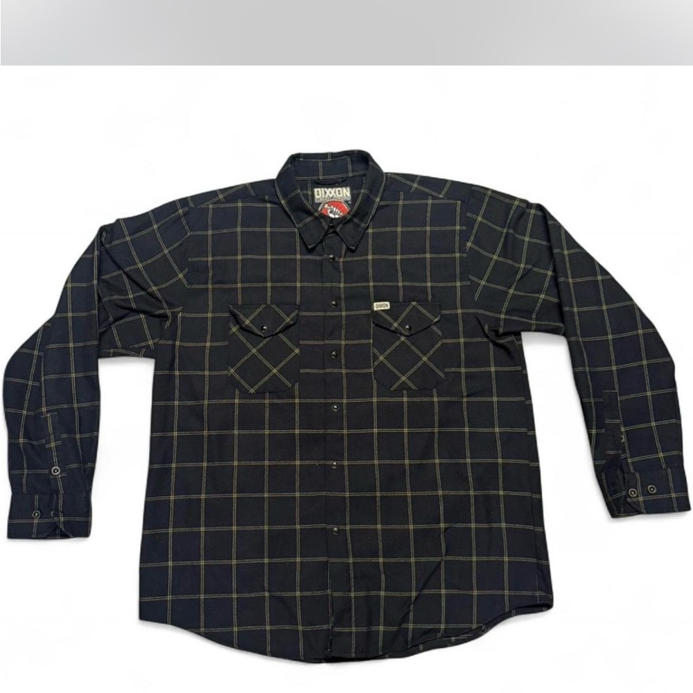 DIXXON Dark Checkered Men's Shirt
